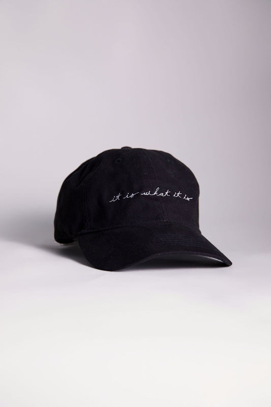 It is what it is Dad Hat - Onyx