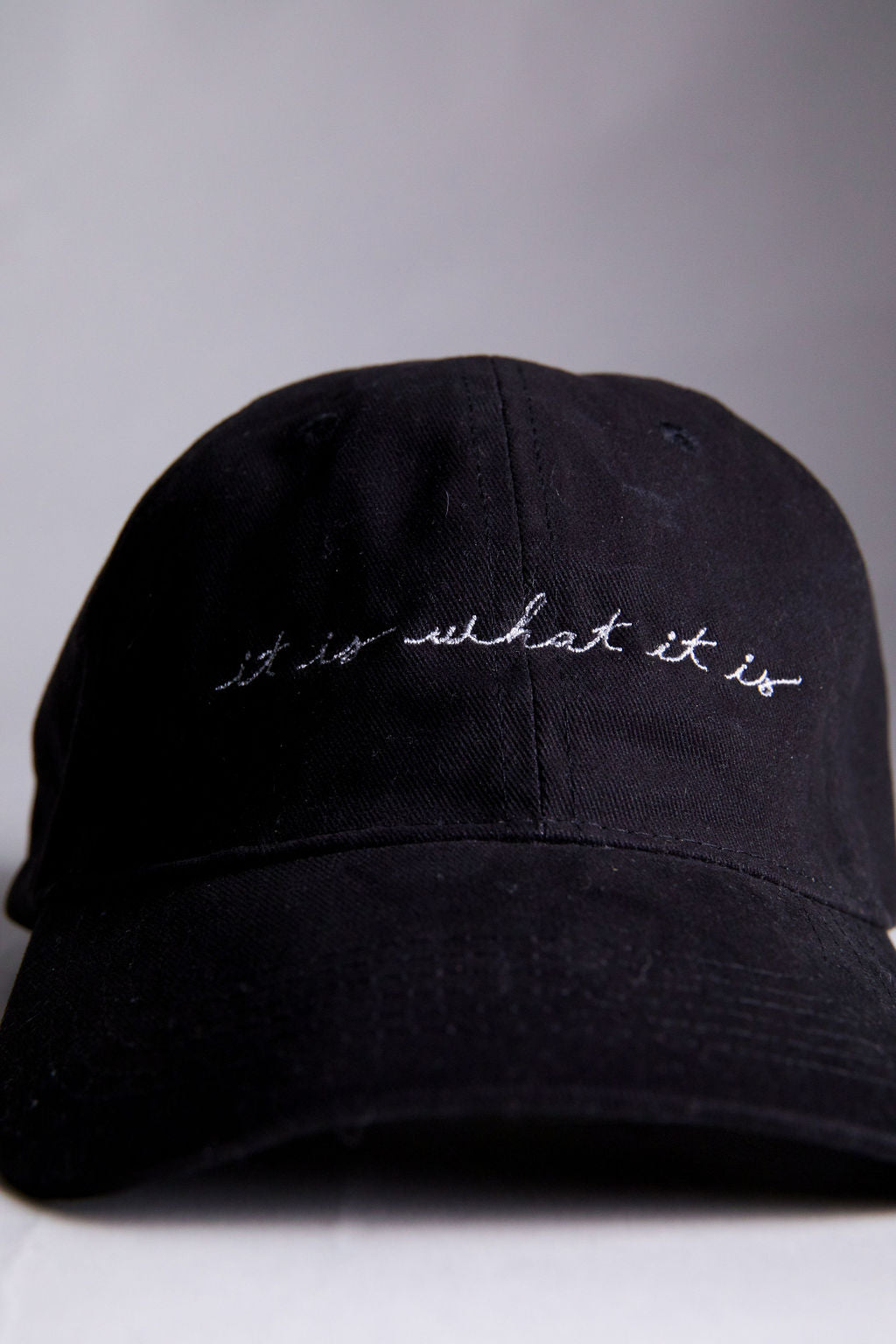 It is what it is Dad Hat - Onyx